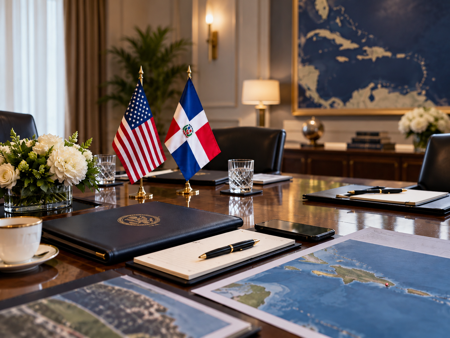 La agenda de Leah Campos en República Dominicana: diplomacia, acercamientos políticos e intereses de Washington