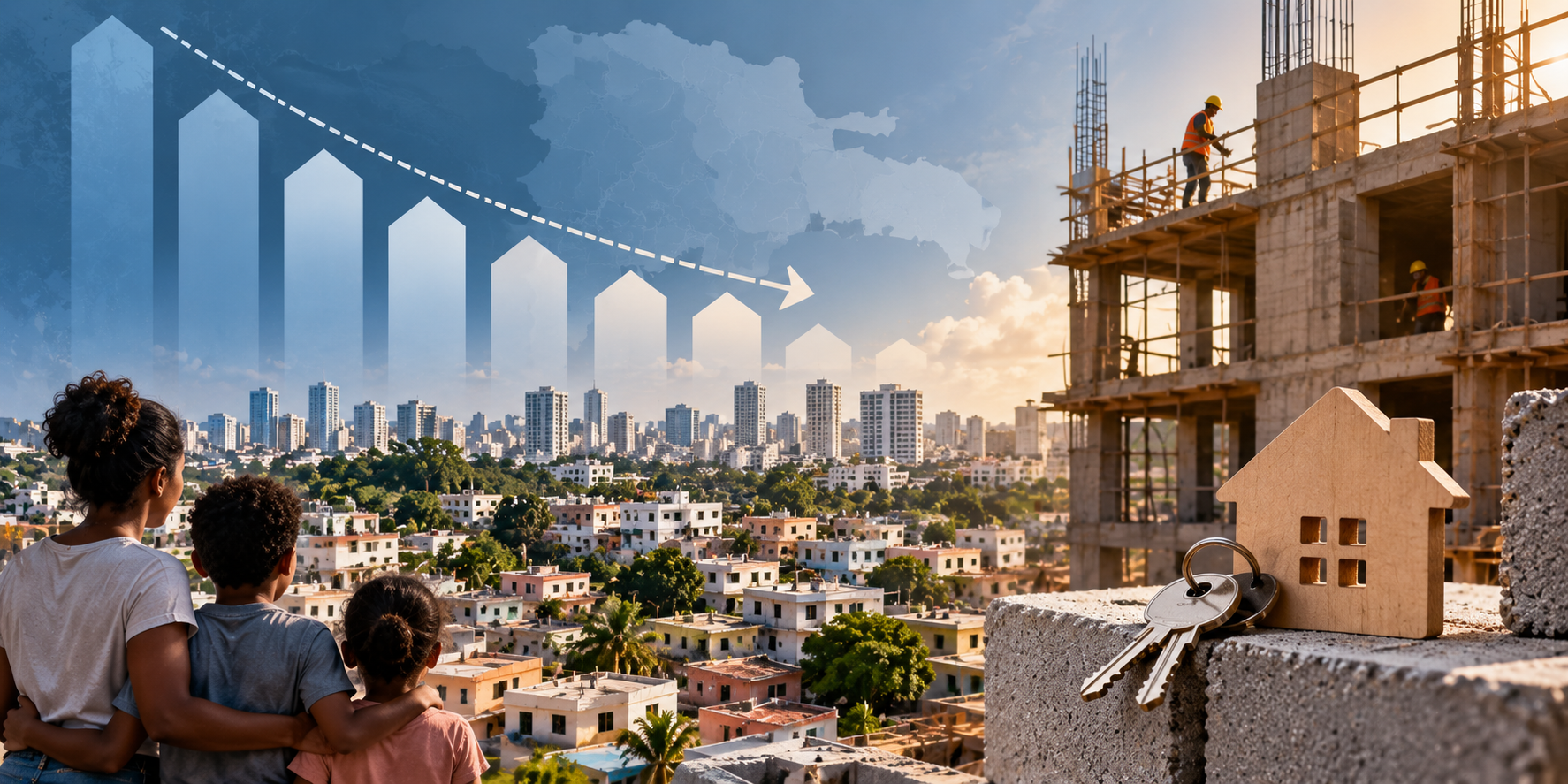 Gobierno cifra en 696,598 el déficit habitacional y reporta una reducción de 110,180 viviendas desde 2019